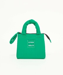 ＜CITEN＞透明LOGO鋪棉便當袋 S