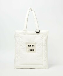 ＜CITEN＞蓬鬆壓線托特包