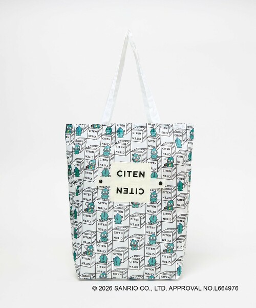  【預購】＜三麗鷗明星xCITEN＞聯名捲捲收納托特包