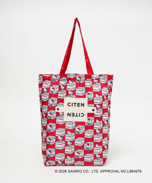  【預購】＜三麗鷗明星xCITEN＞聯名捲捲收納托特包