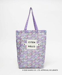  【預購】＜三麗鷗明星xCITEN＞聯名捲捲收納托特包