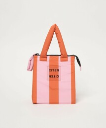 ＜CITEN＞鋪棉條紋便當袋 M