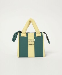 ＜CITEN＞鋪棉條紋便當袋 S