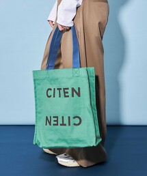 ＜CITEN＞LOGO印刷托特包