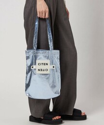 ＜CITEN＞捲捲收納金屬 托特包 S