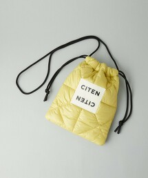 ＜CITEN＞可肩背鋪棉束口包