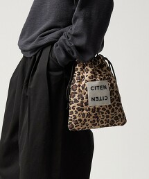 ＜CITEN＞可肩背鋪棉束口包