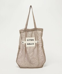 ＜CITEN＞捲捲收納 網眼托特包