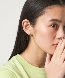 ＜CITEN＞不鏽鋼球型愛心耳釘