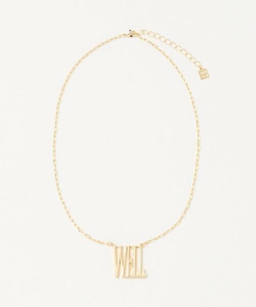 ＜CITEN＞WELL板塊狀項鍊
