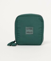 ＜CITEN＞透明LOGO方形拉鍊收納袋