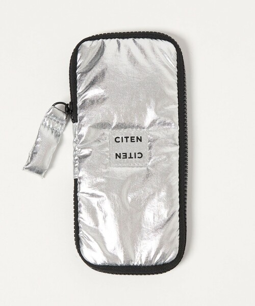 ＜CITEN＞透明LOGO平面筆袋