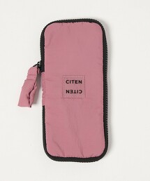 ＜CITEN＞透明LOGO平面筆袋