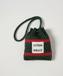 ＜CITEN＞閃亮橫條紋裝飾小包