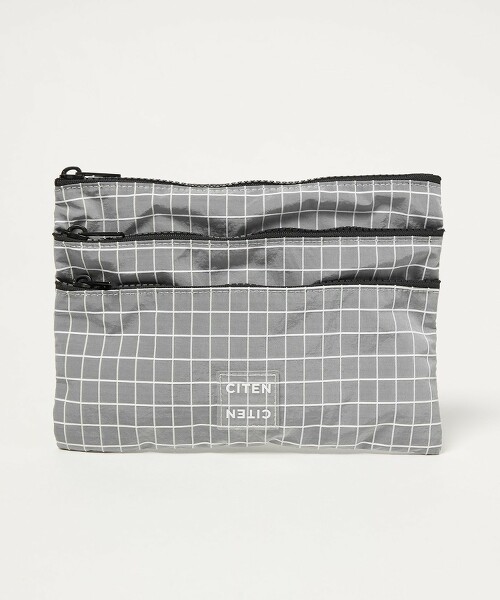 ＜CITEN＞3層拉鍊收納袋