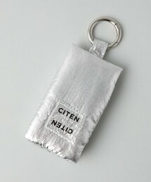 ＜CITEN＞附鏡子口紅收納鑰匙圈