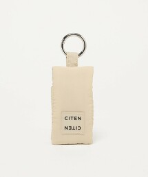 ＜CITEN＞附鏡子口紅收納鑰匙圈