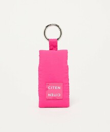 ＜CITEN＞附鏡子口紅收納鑰匙圈