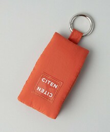 ＜CITEN＞附鏡子口紅收納鑰匙圈