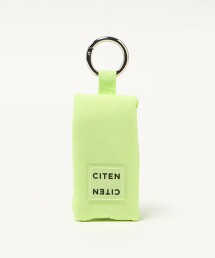 ＜CITEN＞附鏡子口紅收納鑰匙圈