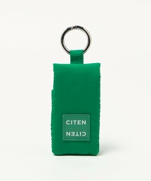 ＜CITEN＞附鏡子口紅收納鑰匙圈