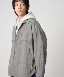 ＜CITEN＞軍裝口袋襯衫外套