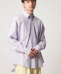 ＜CITEN＞條紋標準襯衫