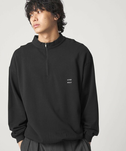 ＜CITEN＞細針腳半拉鍊衛衣