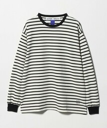 ＜CITEN＞波紋橫條紋長袖T恤