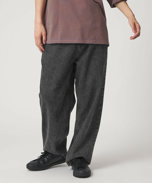 ＜CITEN＞附腰帶牛仔褲