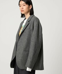 ＜CITEN＞混羊毛西裝外套
