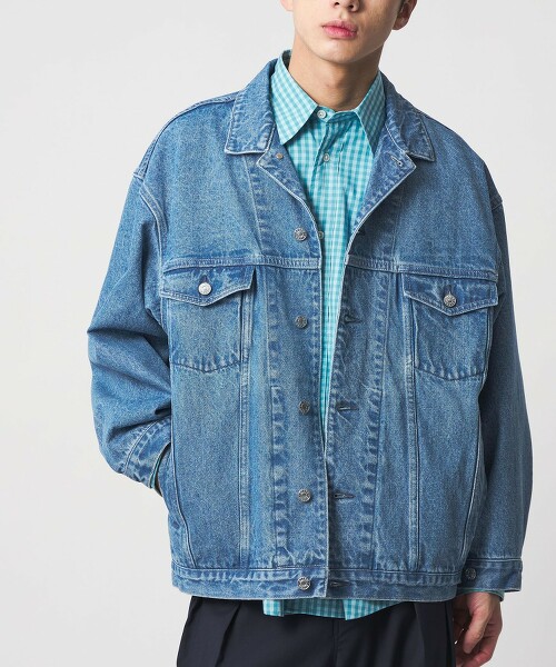 ＜CITEN＞卡車司機牛仔外套