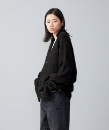 ＜CITEN＞磨毛刷毛開襟外套