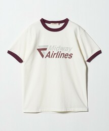 ＜GOOD ROCK SPEED＞Midway Airlines 滾邊T恤
