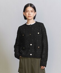 CNBYW 混色粗花呢外套