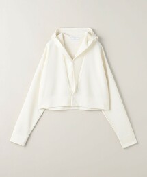 ＜ASTRAET＞毛圈紗布V領連帽上衣 日本製