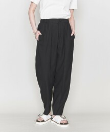 ＜ASTRAET＞RY/CO/PE 綾織 錐形褲子 日本製