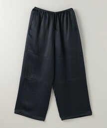 ＜ASTRAET＞緞面拼接輕便寬褲 日本製