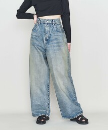 ＜ASTRAET＞超寬版牛仔褲 日本製