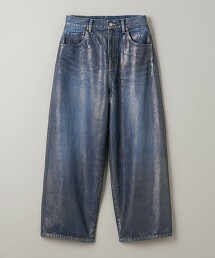＜ASTRAET＞塗層加工寬鬆氣球牛仔褲 UNISEX 日本製