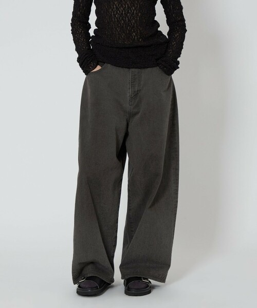 <ASTRAET>寬鬆氣球牛仔褲 UNISEX 日本製
