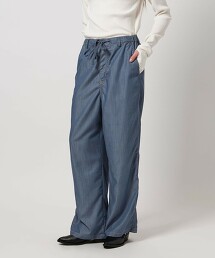 ＜ASTRAET＞仿牛仔布輕便寬褲 日本製
