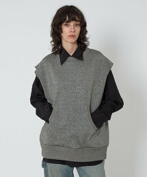 ＜ASTRAET＞金絲毛圈布無袖衛衣 UNISEX 日本製