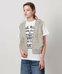 ＜ASTRAET＞刷毛V領背心