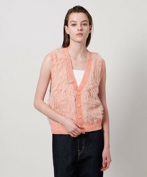 ＜ASTRAET＞刷毛V領背心