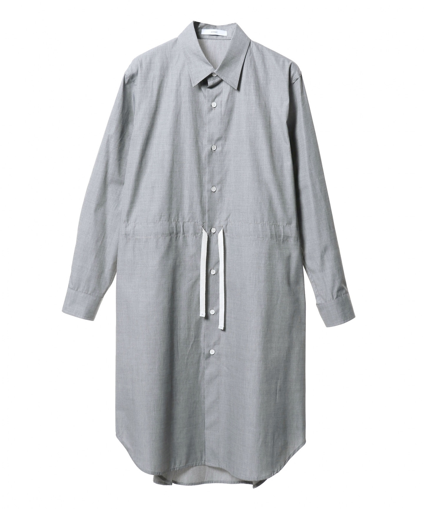 astraet 长版拉绳衬衫