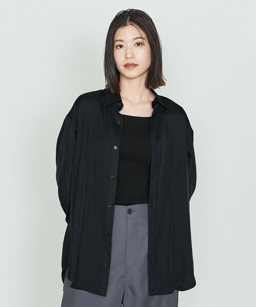 <ASTRAET>三醋酸纖維 綾織 標準領襯衫 日本製