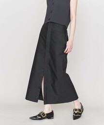 ＜ASTRAET＞CO/PE 門襟 前扣 裙子 日本製