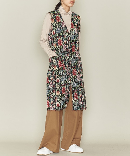 ASTRAET 花朵V領洋裝