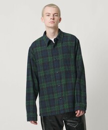 ＜UNITED ARROWS & SONS＞ TWDY CTN CHECK SHIRT/襯衫